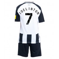 Camiseta Newcastle United Joelinton #7 Primera Equipación Replica 2024-25 para niños mangas cortas (+ Pantalones cortos)